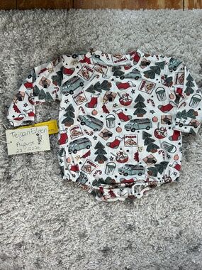 Larkspur baby bamboo bubble romper - Home Alone